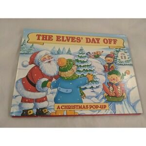 Landolls The Elves Day Off Christmas Pop Up Book 1997